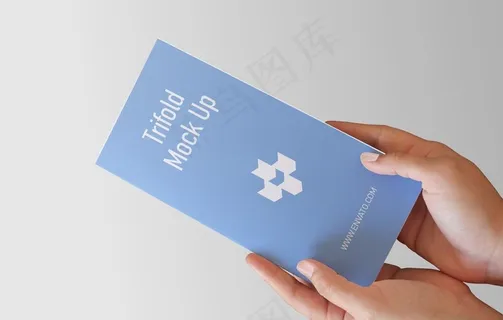 三折页样机图片