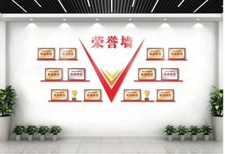 荣誉墙图片