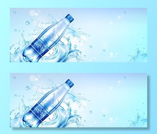 矿泉水背景图片