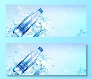 矿泉水背景图片
