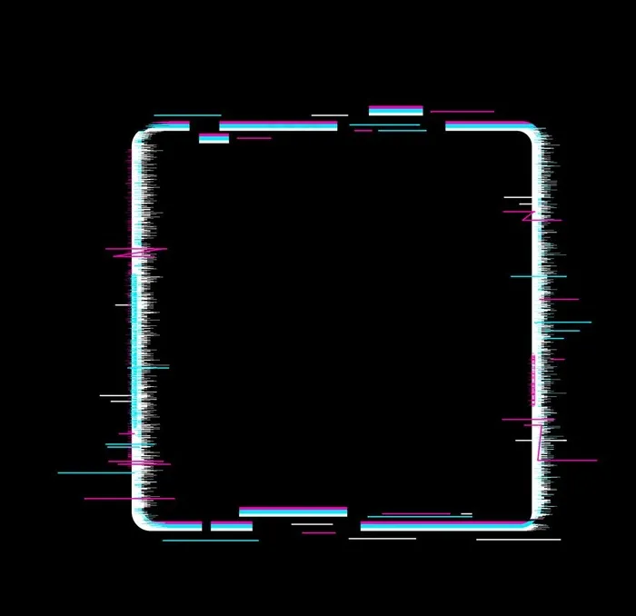 科技边框 图片(2000x2000)psd模版下载