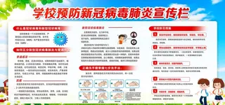 肺炎宣传栏图片