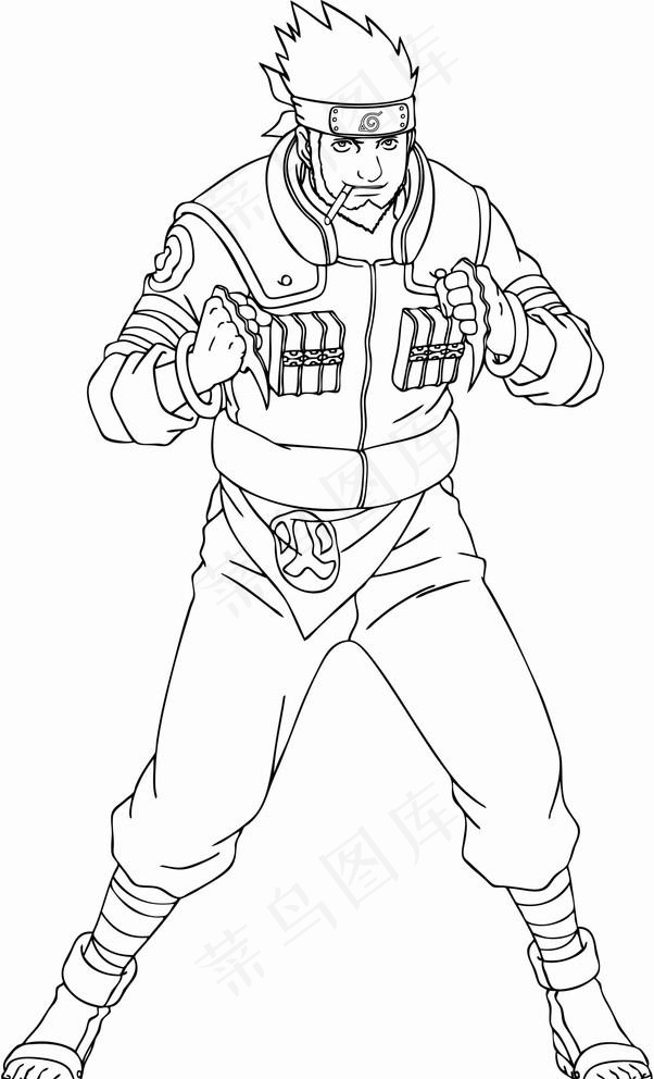 火影忍者 猿飞阿斯玛图片