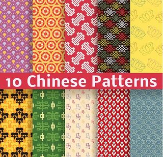 古典中式花纹背景图片