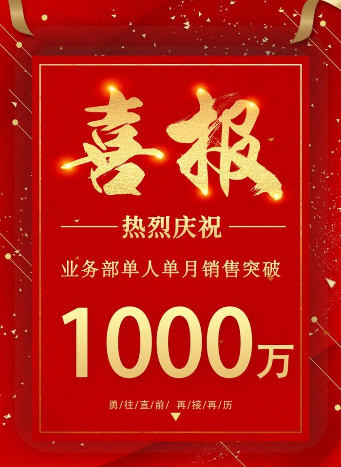 喜报图片(2480x3508)psd模版下载