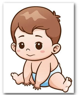 卡通婴儿图片