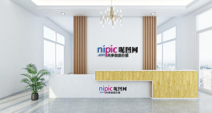 背景墙样机  图片