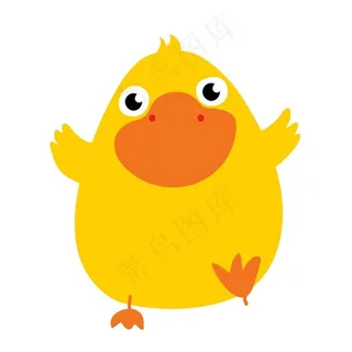 卡通鸭子图片