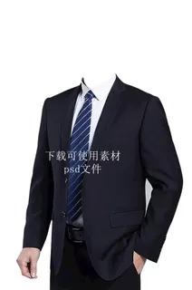 半身照西装图片