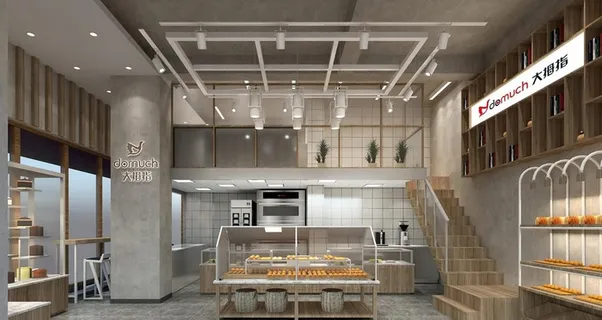 蛋糕店效果图图片