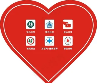 心型牌广告牌图片