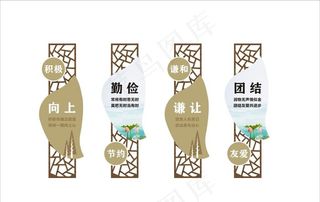 励志标语宿舍文化墙图片