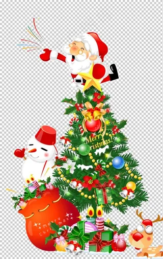 圣诞树素材图片