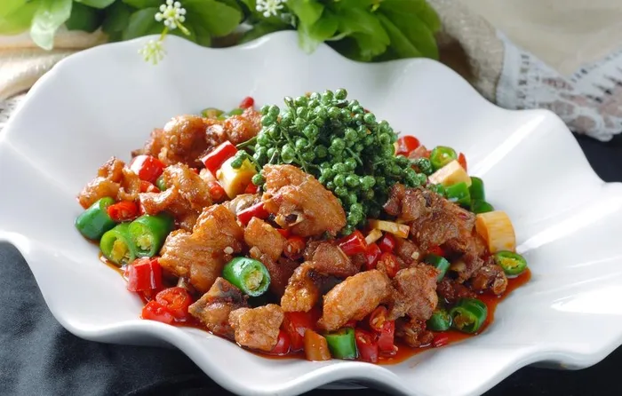 尖椒鸡图片