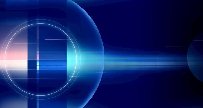 蓝色商务科技背景图片