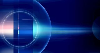 蓝色商务科技背景图片