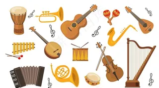西方乐器图片