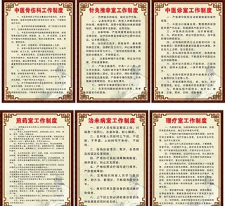 中医馆制度图片