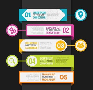 目录信息图形模板图片