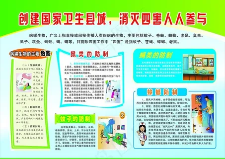 消灭四害 环境卫生图片