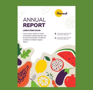 手绘新鲜果蔬图片