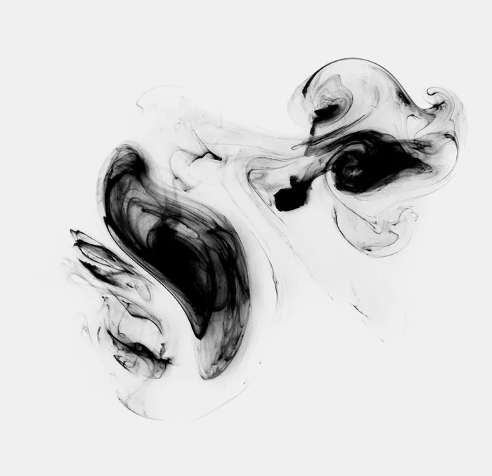 水墨素材图片(3000x3000)psd模版下载