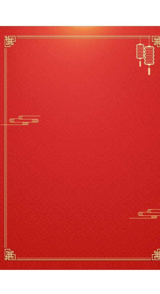 简约中国风红色喜庆背景图图片