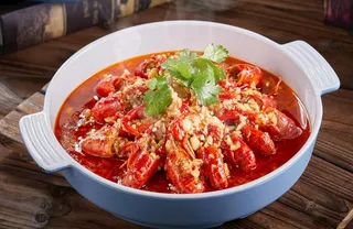 蒜蓉小龙虾图片