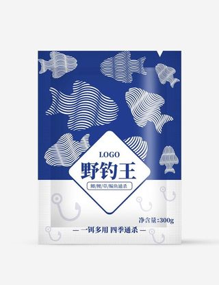 原创鱼饵包装设图片