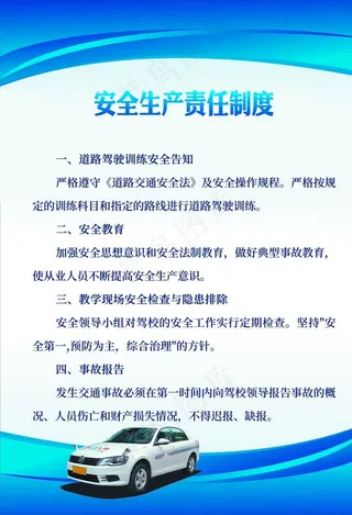 安全生产责任制度图片