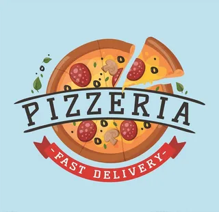 披萨标签图片