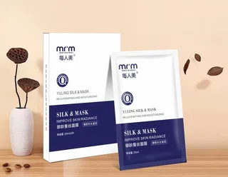 蚕丝面膜图片