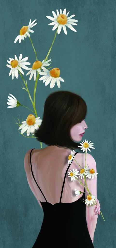 玄关装饰画图片(2362x4725)psd模版下载