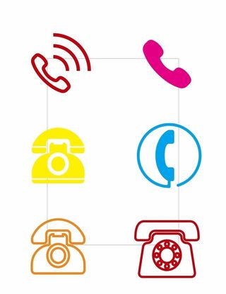 电话标志图片