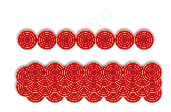 中式云纹装饰图片