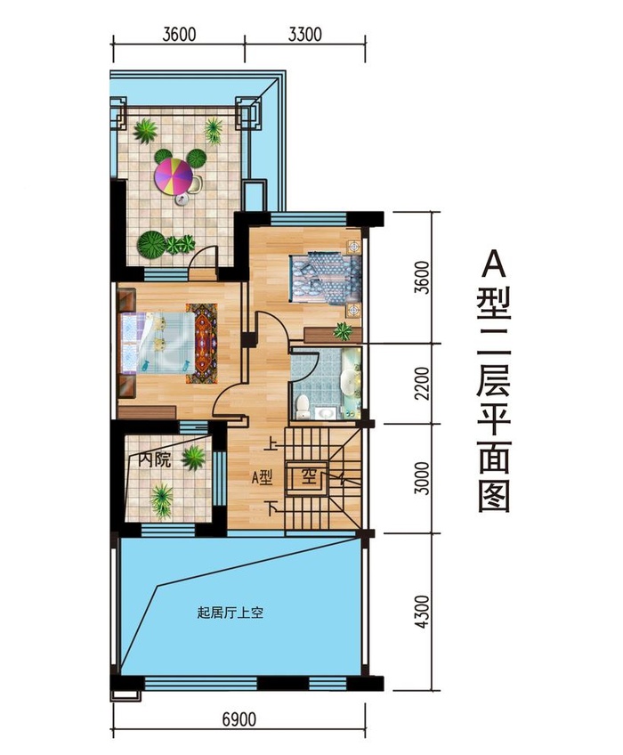 房地产psd分层户型图图片