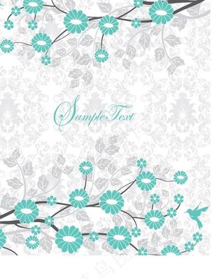 时尚花纹花卉图片