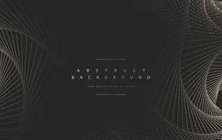 黑金几何主视觉背景图片