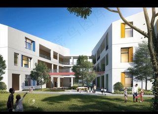小学学校幼儿园建筑外观设计案例图片