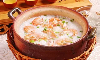 鲜虾粥图片