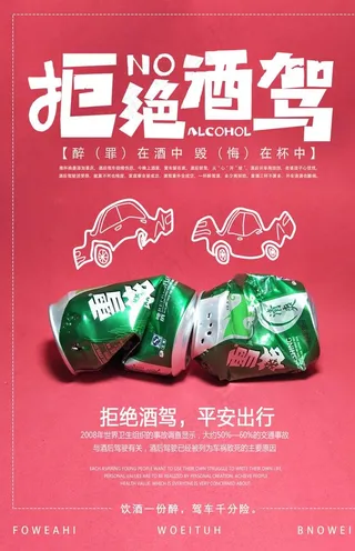 拒绝酒驾图片