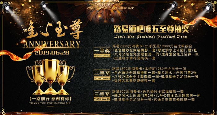 唯五至尊最高消费周年庆典抽奖图片