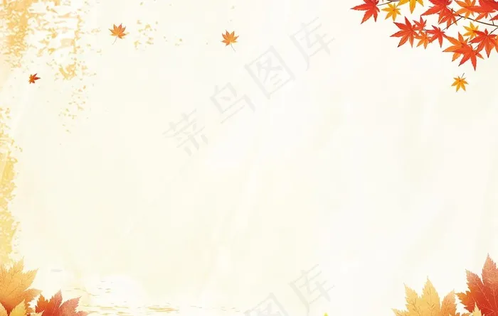 秋季枫叶背景图片
