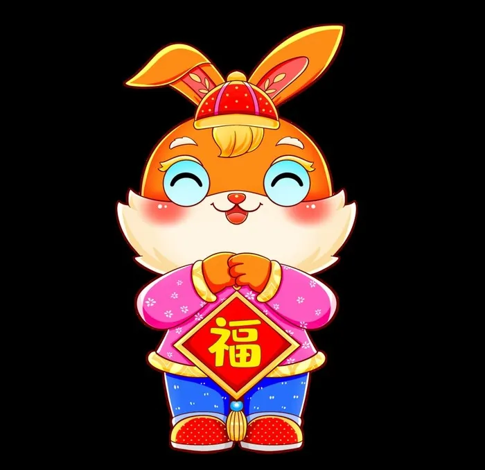 兔年素材 图片(3000x3000)