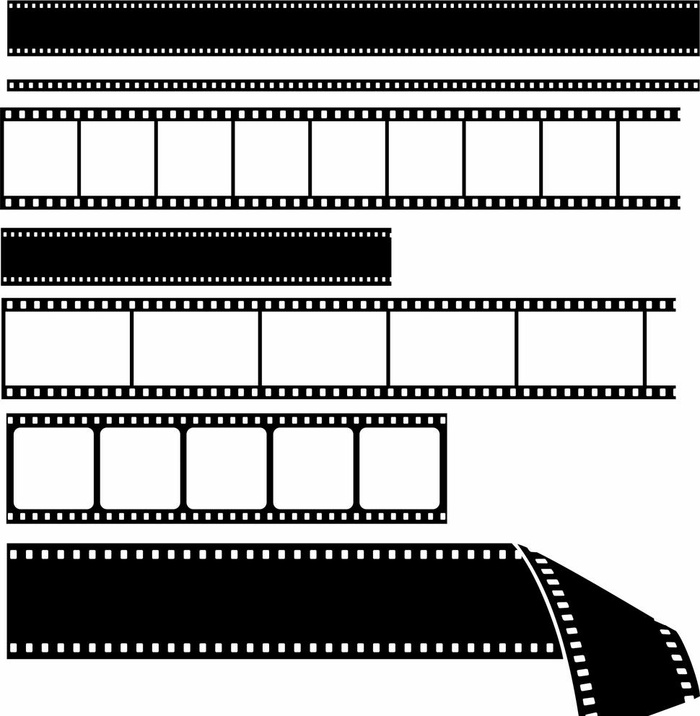 胶片图片cdr矢量模版下载