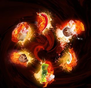 麻辣烫食材图片