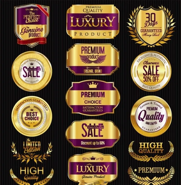 标签标贴矢量图片ai矢量模版下载