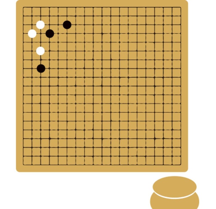 围棋图片ai矢量模版下载