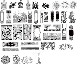 传统花纹图案图片