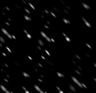 免抠透明飘浮雪花下雪效果元素图片